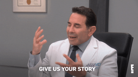 Give us your story.